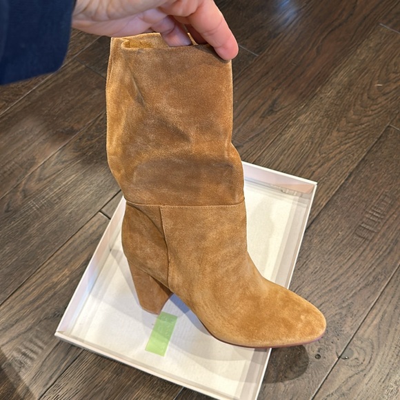 chinese laundry Keep up brown suede NIB 8.5 - Picture 4 of 5